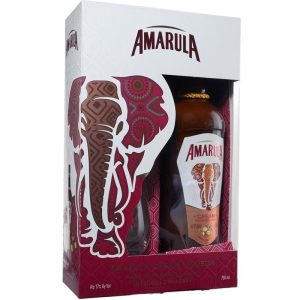 Amarula Cream Liqueur w/ 2 Glasses Gift Pack - Image 1