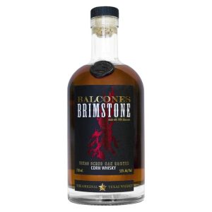 Balcones Brimstone Texas Scrub Oak Smoked Corn Whiskey (750mL) - Image 1