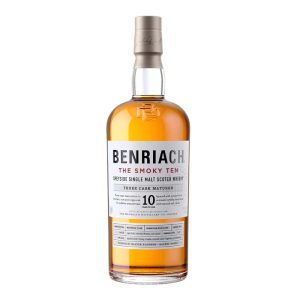 Benriach 10 Year Old 'The Smoky Ten' Speyside Single Malt Scotch Whisky - Image 1