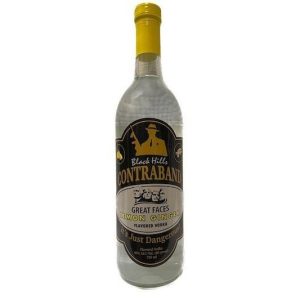 Black Hills Contraband Great Faces Lemon Ginger Vodka (750mL) - Image 1