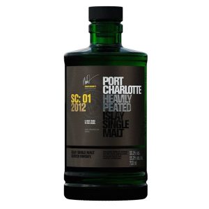 Bruichladdich Port Charlotte SC:01 2012 Heavily Peated Islay Single Malt Scotch Whisky - Image 1