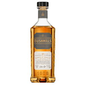 Bushmills 21 Year Old Irish Whiskey  (750ml) - Image 1