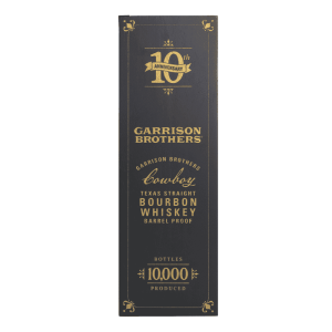 Garrison Brother's 2024 Cowboy Bourbon 10th Anniversary - Image 2