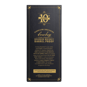 Garrison Brother's 2024 Cowboy Bourbon 10th Anniversary - Image 1