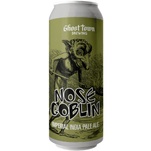 Ghost Town Brewing 'Nose Goblin' Imperial IPA Beer 4-Pack - Image 1