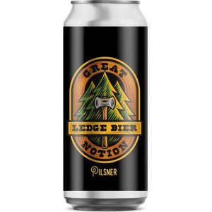 Great Notion 'Ledge Bier' Pilsner Beer 4-Pack - Image 1