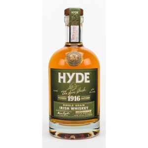 HYDE No. 3 President's Cask 6 Year Single Grain Bourbon Cask Matured Irish Whiskey (750mL) - Image 1