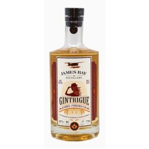 James Bay Gintrigue Barrel Finished Gin (750mL) - Image 2