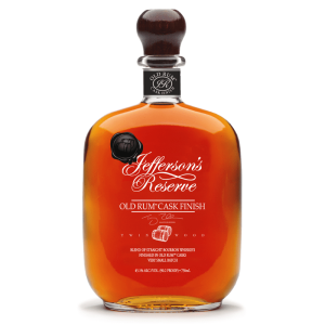 Jefferson's Reserve Old Rum Cask Finish Twin Wood Straight Bourbon Whiskey - Image 1