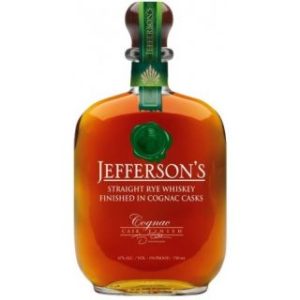 Jefferson's Straight Rye Whiskey Finished In Cognac Casks 750ml - Image 1