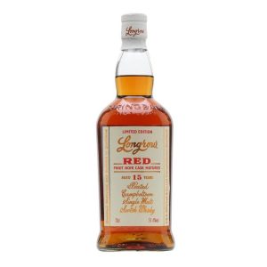 Longrow 'Red' 15 Year Old Pinot Noir Cask Matured Peated Campbeltown Single Malt Scotch Whisky - Image 1