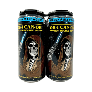 Mason Ale Works 'Obi-1 Can-Obi' DDH Hazy Double IPA 4-Pack - Image 1