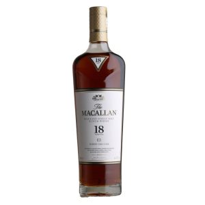 The Macallan 18 Year Old Sherry Oak Cask Highland Single Malt Scotch Whisky 2023 Edition - Image 1