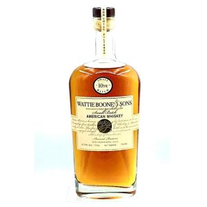 Wattie Boone & Sons 10 Year Old Small Batch American Whiskey - Image 1