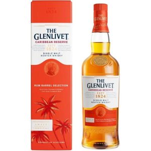 Glenlivet Single Malt Scotch Whiskey Caribbean Reserve 750ml - Image 1